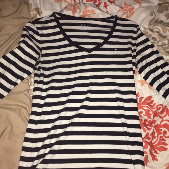 Striped Tommy Hilfiger Long Sleeve - Picture 1 of 4